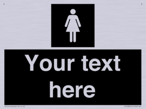 Custom information: black panel female